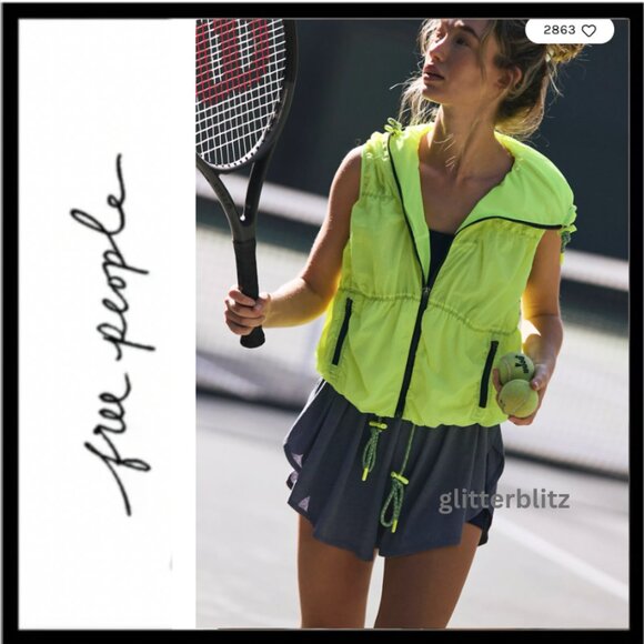 FREE PEOPLE HAPPY CAMPER VEST - Picture 1 of 9